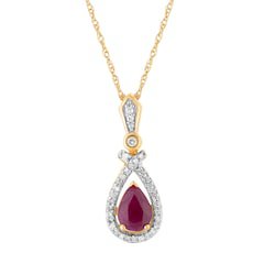 red diamond necklace - Google Search