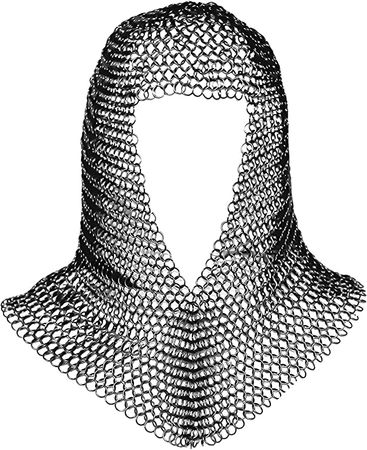 Mythrojan Chainmail Coif Medieval Knight Renaissance Armor Chain Mail Hood Viking LARP 16 Gauge : Amazon.ca: Sports & Outdoors