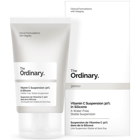 The Ordinary Vitamin C Suspension Cream 30% in Silicone 30ml | Free Shipping | Lookfantastic