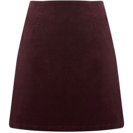 Warehouse Warehouse Velvet Pelmet Skirt