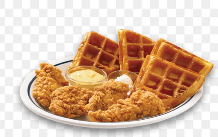 IHOP chicken and waffles
