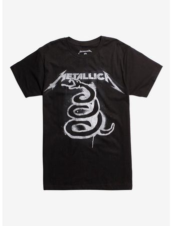 Metallica Black Album Art T-Shirt | Hot Topic