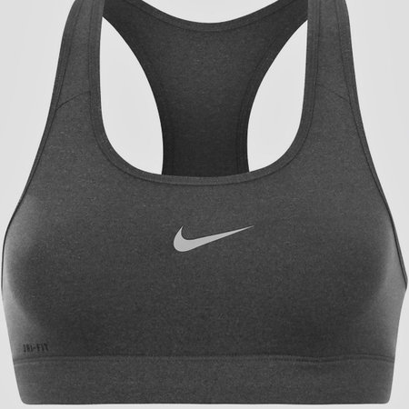 Nike sports bra gray