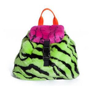 Fur Real Mini Backpack Neon Green