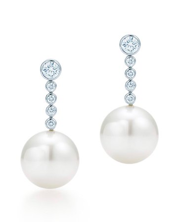 Tiffany Pearl Earrings