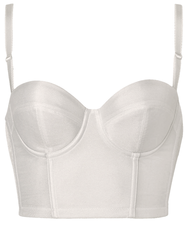 white bustier png