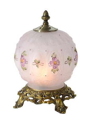 VICTORIAN GLOBE BEDSIDE LAMP | Victorian Trading Co.