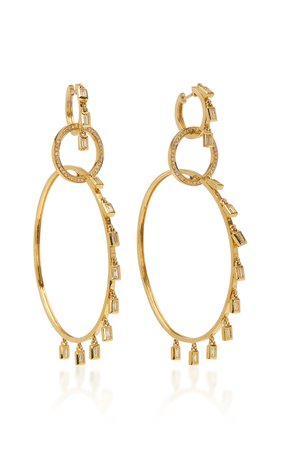 Shay 18K Gold Diamond Earrings