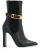 Shop black Versace square toe high-heeled boots with Express Delivery - Farfetch