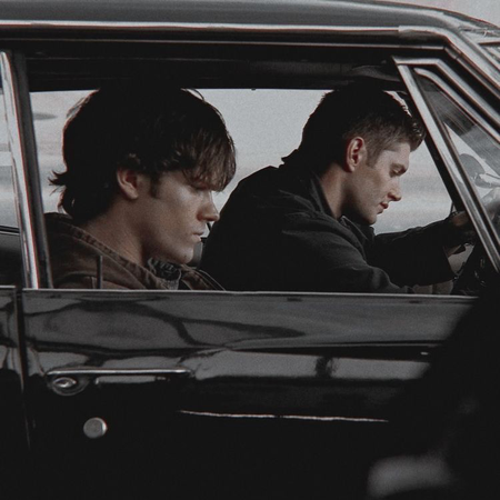 Sam and Dean Winchester impala