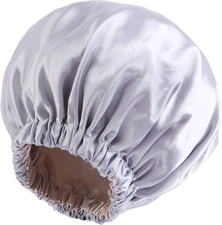 Amazon.com: Touca de cetim de seda para cabelo para dormir touca de cetim para mulheres touca de seda para cabelo natural : Beleza e Cuidados Pessoais