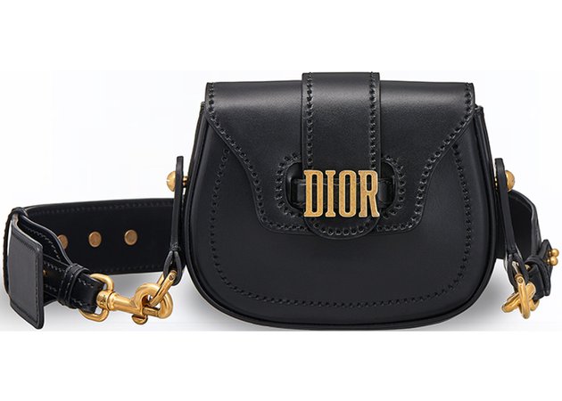 Dior D Fence Shoulder Bag Mini Black