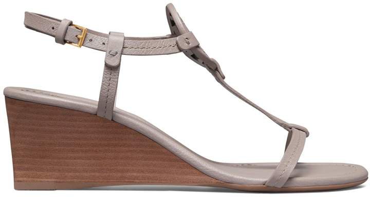 MILLER WEDGE SANDAL, TUMBLED LEATHER