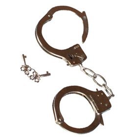 Metal Handcuffs Adult Halloween Accessory - Walmart.com