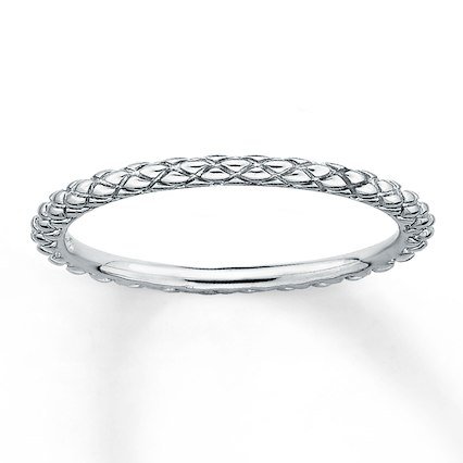 Stackable Ring Sterling Silver - 50541820899 - Kay