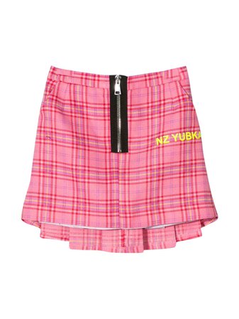 Natasha Zinko Pink Skirt With Zip
