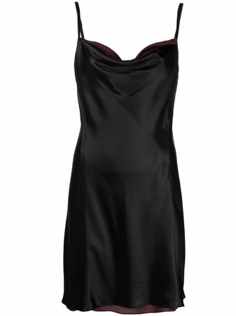 Shop Acne Studios cowl-neck slip dress with Express Delivery - FARFETCH