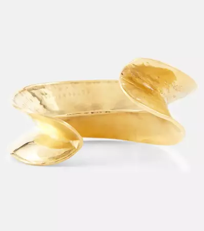 Curve Cuff Bracelet in Gold - Saint Laurent | Mytheresa