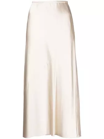 Eileen Fisher Bias Stretch Silk Skirt - Farfetch