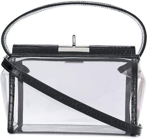 Gu_de Transparent Box Bag