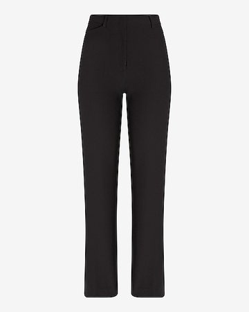 High Waisted Curvy Supersoft Twill Bootcut Pant | Express