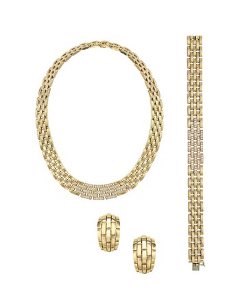 UITE OF GOLD 'MAILLON PANTHÈRE', BY CARTIER
