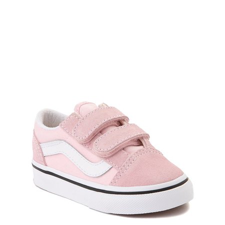 Vans Old Skool V Skate Shoe - Baby / Toddler - Blushing Pink | Journeys