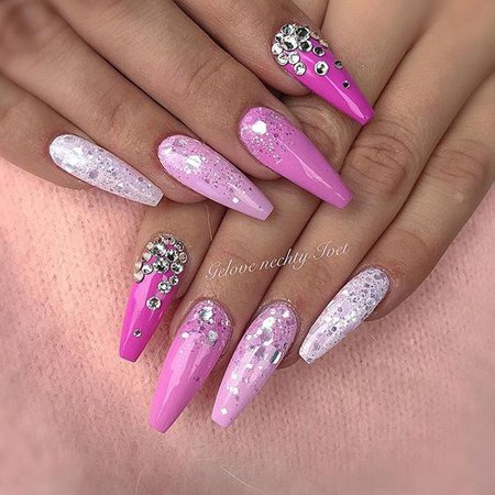 Pinterest - Pink nails manicure | Manicure nails