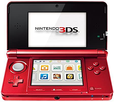 Amazon.com: NINTENDO 2200249 CONSOLE 3DS METALLIC RED: Video Games
