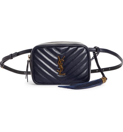 Saint Laurent Lou Matelassé Leather Belt Bag | Nordstrom