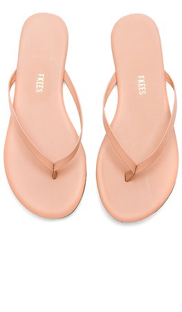 TKEES Foundations Matte Flip Flop in Nude Beach | REVOLVE