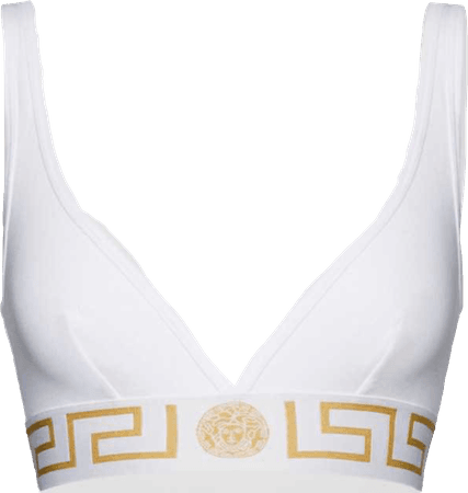 versace white bra
