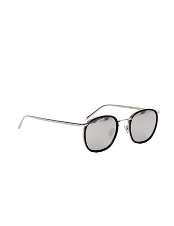 Linda Farrow Luxe Sunglasses - Silver | Garmentory