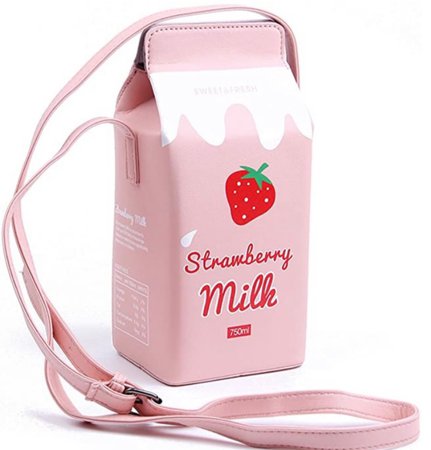 Strawberry Milk Bag