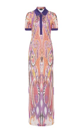 Printed Knitted Maxi Dress By Etro | Moda Operandi