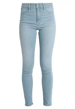 Hollister Co. CLEAN - Jeans Skinny Fit - light wash - Zalando.co.uk