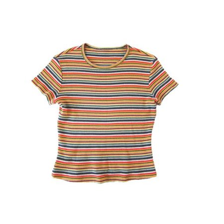 striped 70s shirt