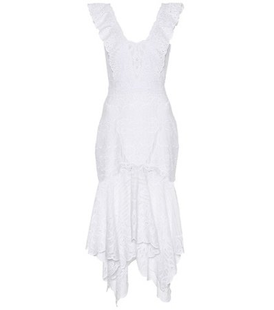 Cotton broderie anglaise dress