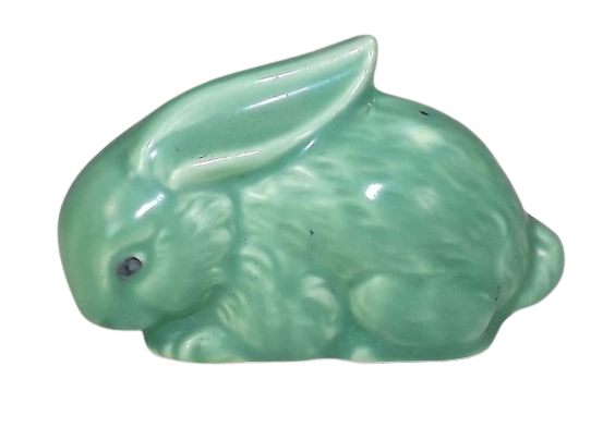 porcelain rabbit, vintage