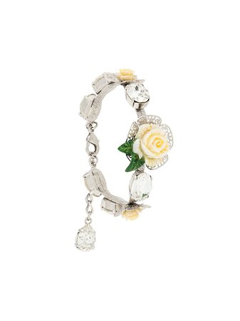 Dolce & Gabbana Crystal Rose Bracelet