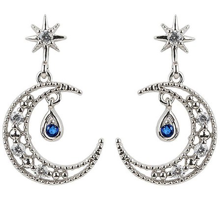 Moon & Star Earrings #3