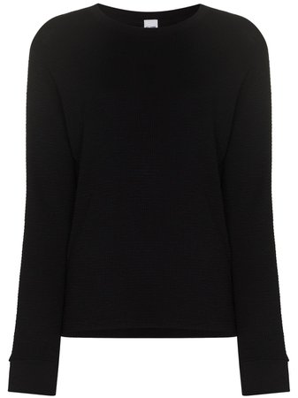 RE/DONE round-neck thermal jumper - FARFETCH