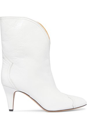 Isabel Marant | Dythey leather ankle boots | NET-A-PORTER.COM