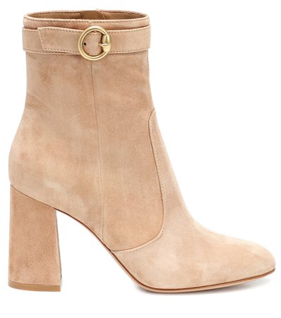 Gianvito Rossi - Suede ankle boots