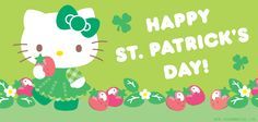 Hello Kitty St Patricks Day