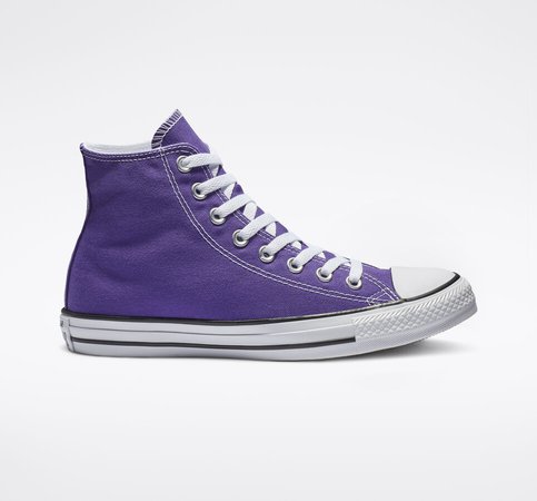 Chuck Taylor All Star Electric Purple High Top Shoe