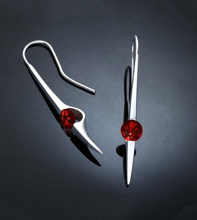 Garnet earrings | Verbena Place