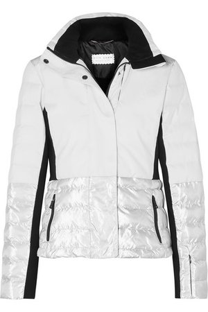 Erin Snow | Sari metallic quilted ski jacket | NET-A-PORTER.COM