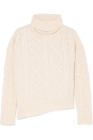 Vanessa Bruno | Jaira cable-knit wool turtleneck sweater | NET-A-PORTER.COM