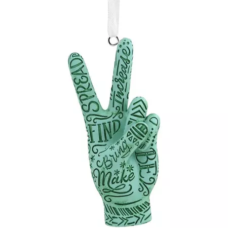 Peace Hands Ornament | Google Shopping